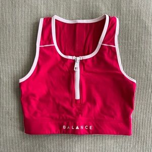 Balance Vitality Cropped Zip Up XS